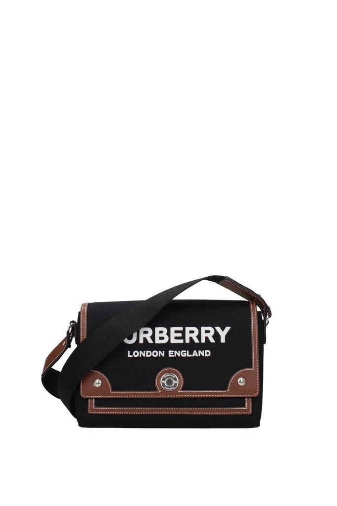 Burberry Brown/Black Leopard Print Calfhair, Leather and House Check Fabric  Little Crush Crossbody Bag Burberry