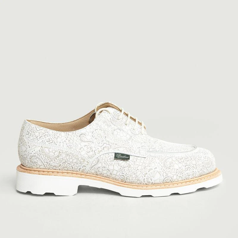 商品Paraboot|Laser Chambord Derbies White PARABOOT,价格¥1408,第4张图片详细描述