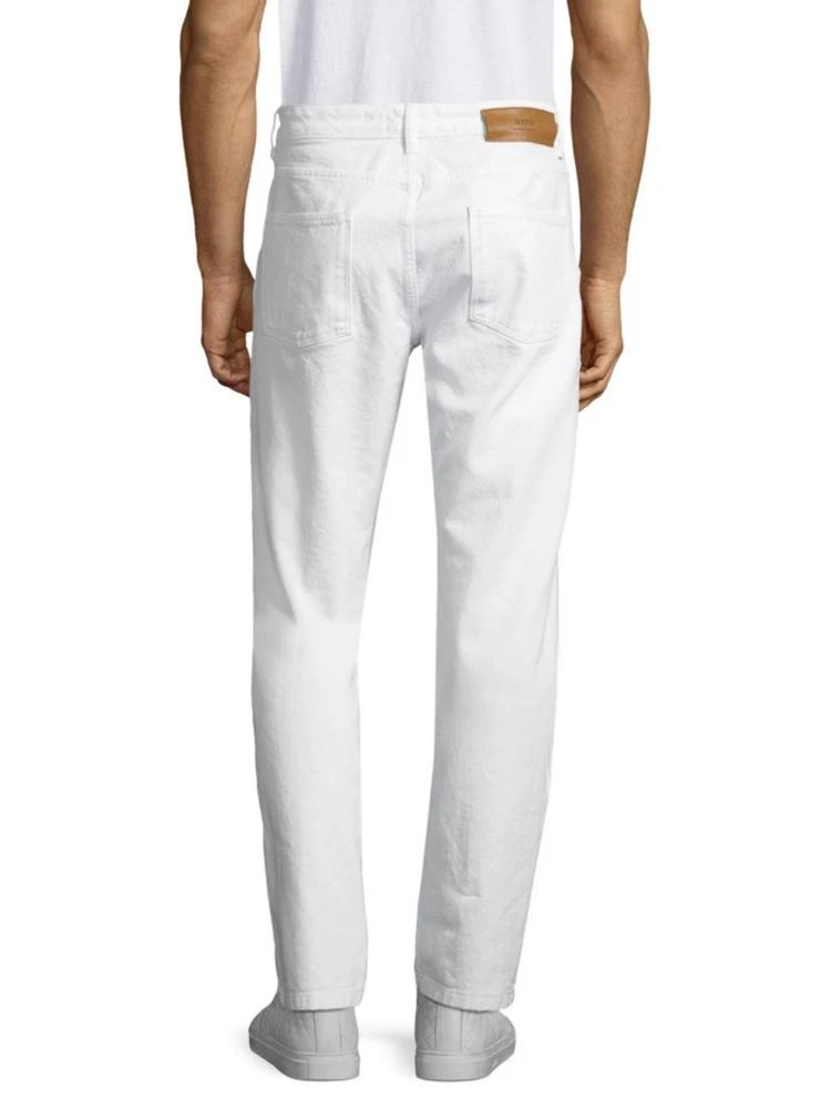 商品AMI|Ami Fit White Jeans,价格¥1707,第2张图片详细描述