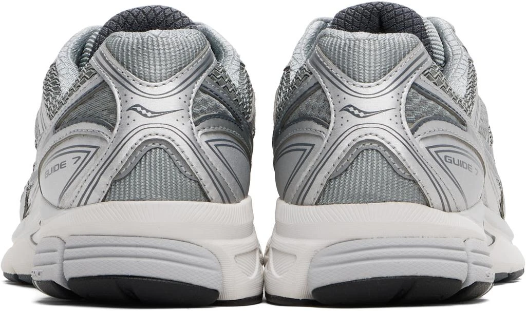 商品Saucony|灰色 & 银色 ProGrid Guide 7 运动鞋,价格¥1269,第2张图片详细描述
