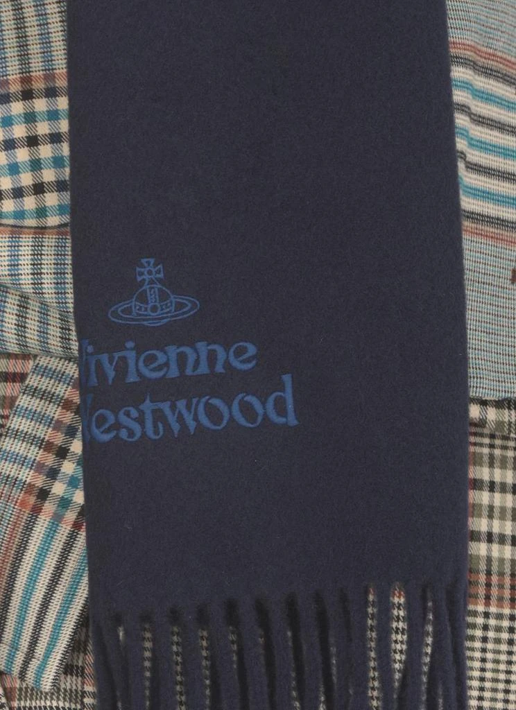 商品Vivienne Westwood|Vivienne Westwood Scarfs Blue,价格¥967,第5张图片详细描述