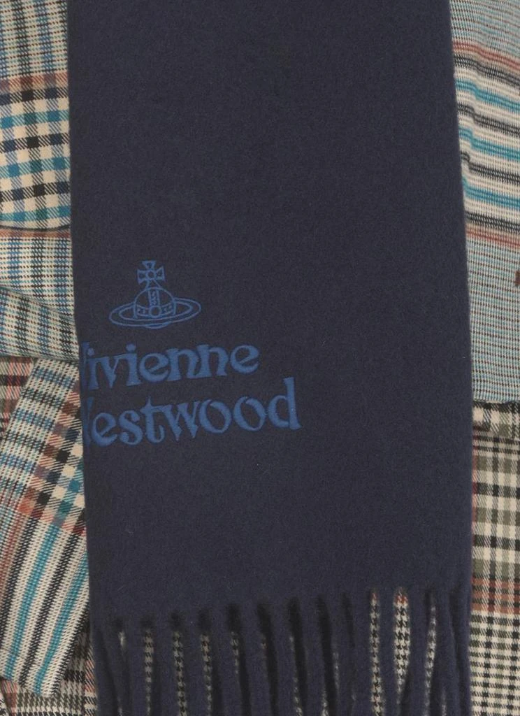 商品Vivienne Westwood|Vivienne Westwood Scarfs Blue,价格¥960,第5张图片详细描述