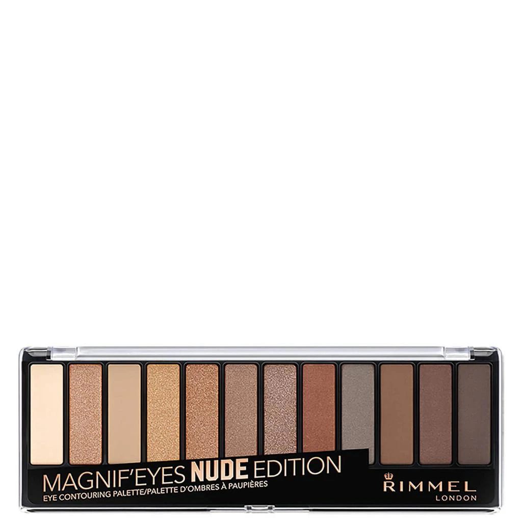 商品Rimmel|芮谜12色眼影盘 - 裸色系 14g,价格¥112,第1张图片