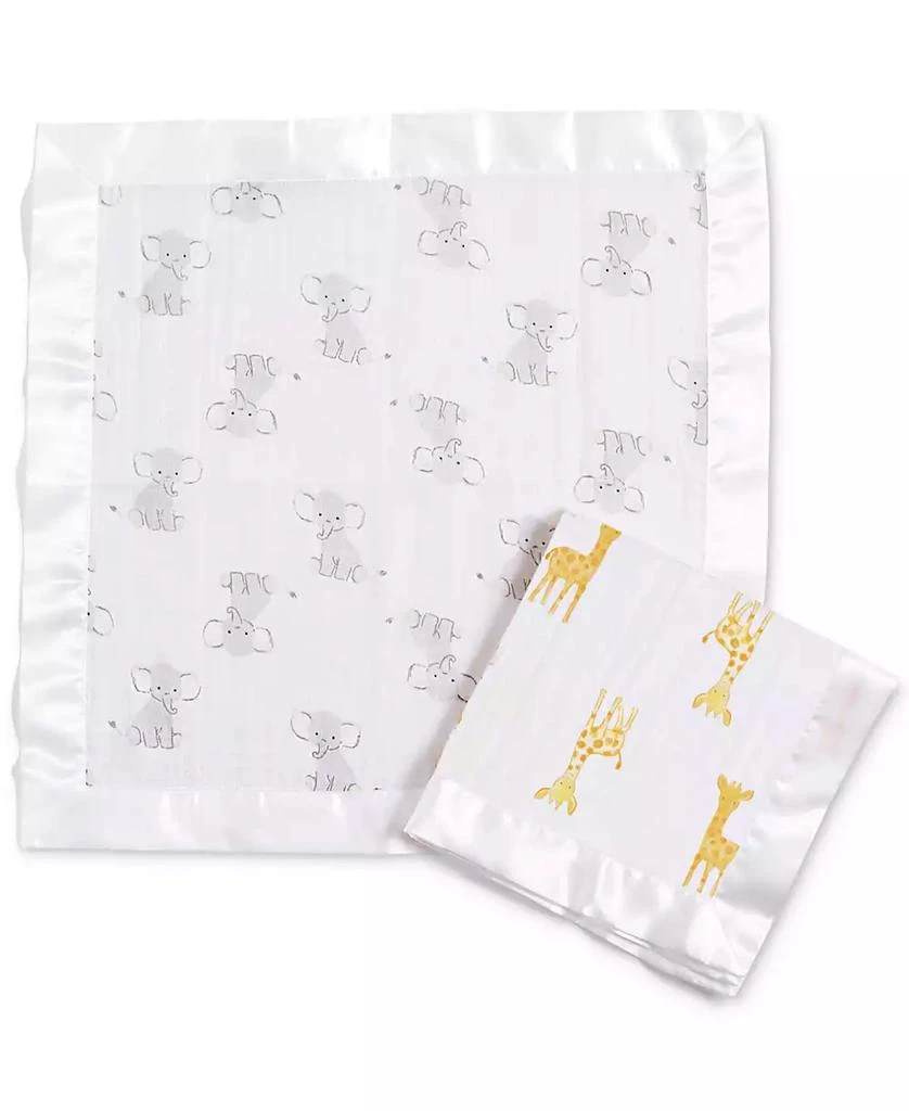 商品aden + anais|Baby Boys or Baby Girls Security Blankets, Pack of 2,价格¥127,第2张图片详细描述