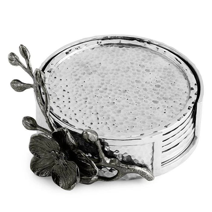 商品Michael Aram|Black Orchid Coasters, Set of 6,价格¥898,第4张图片详细描述