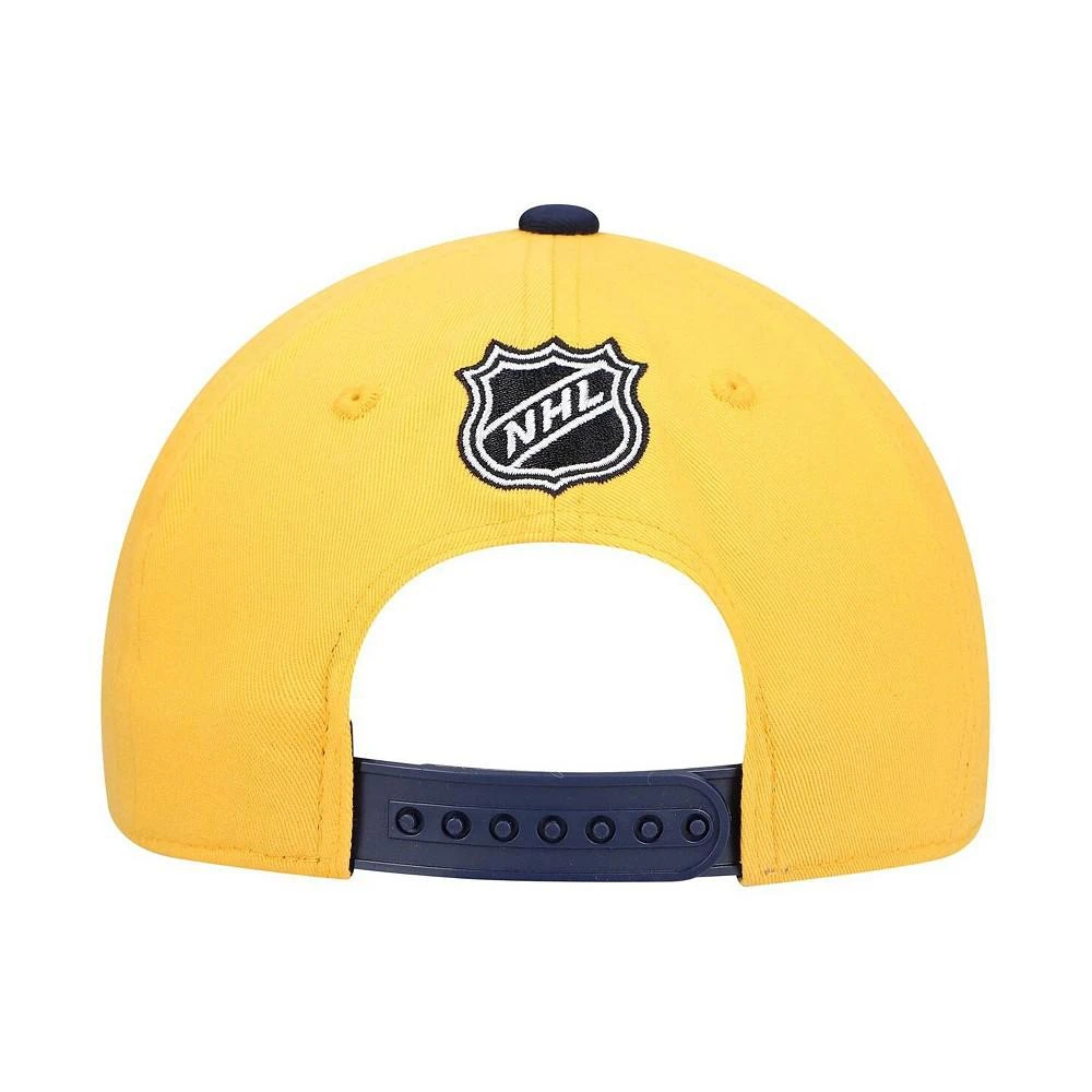 商品Outerstuff|Youth Boys and Girls Gold Nashville Predators Snapback Hat,价格¥135,第3张图片详细描述