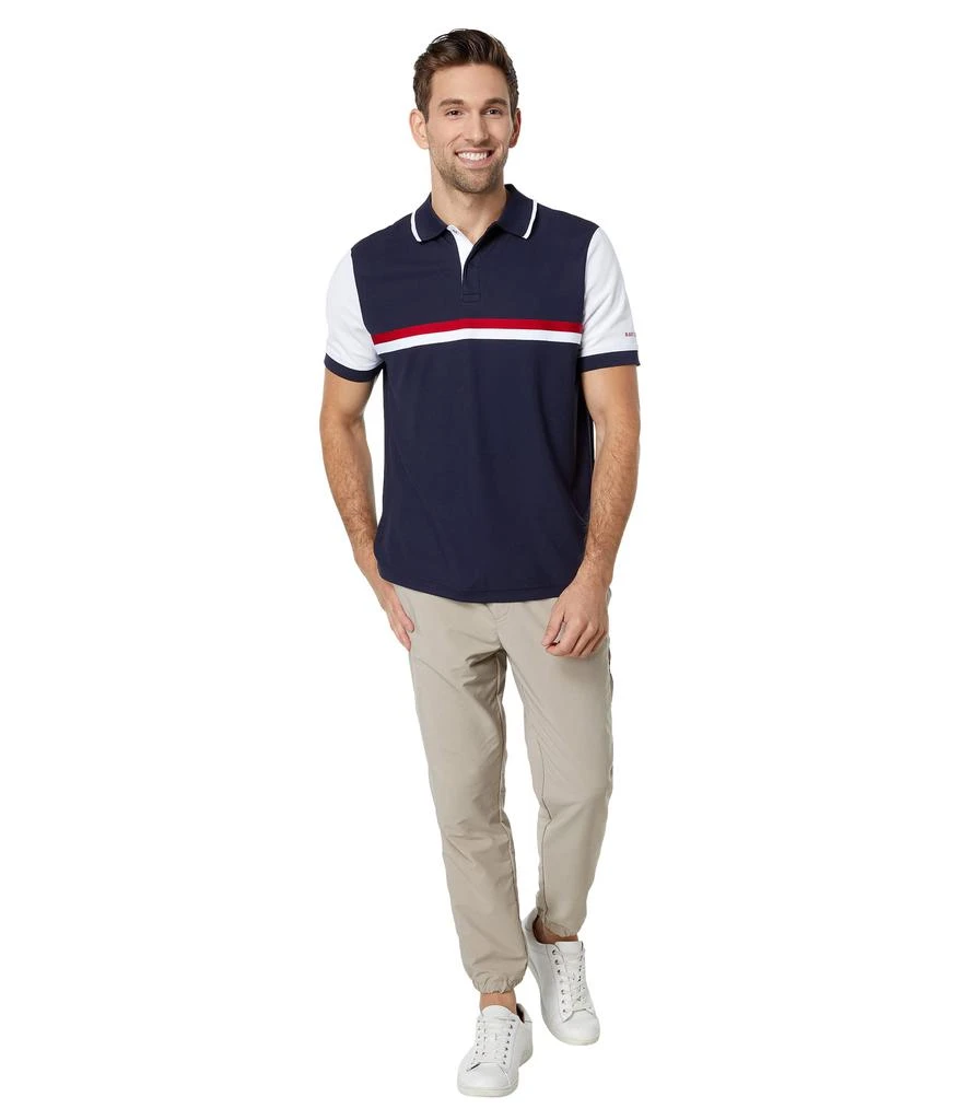 商品Nautica|Navtech Sustainably Crafted Classic Fit Chest-Stripe Polo,价格¥521,第4张图片详细描述