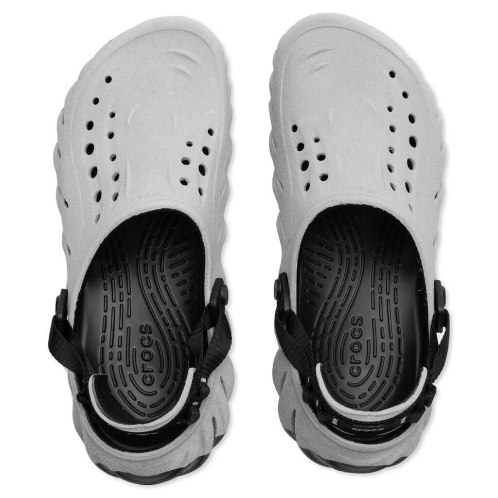 商品Crocs|Echo Reflective Clog - Black/Reflective,价格¥601,第4张图片详细描述