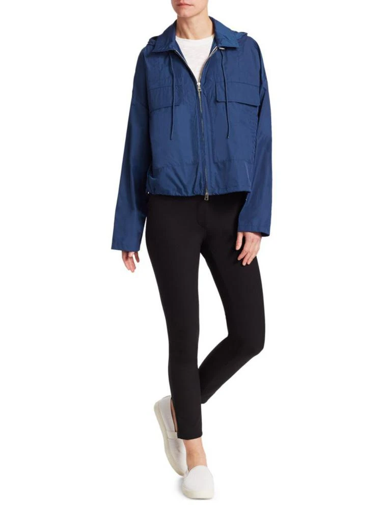 商品Theory|Crop Twill Anorak,价格¥1759,第4张图片详细描述