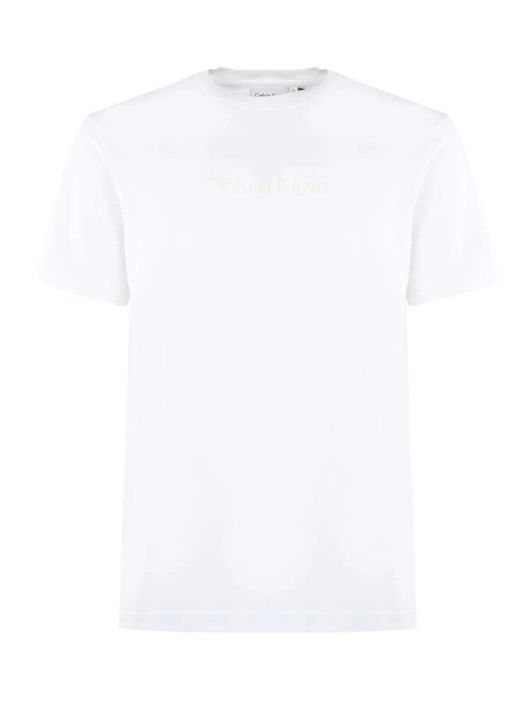 商品Calvin Klein|Calvin Klein White Cotton T-shirt,价格¥648,第1张图片