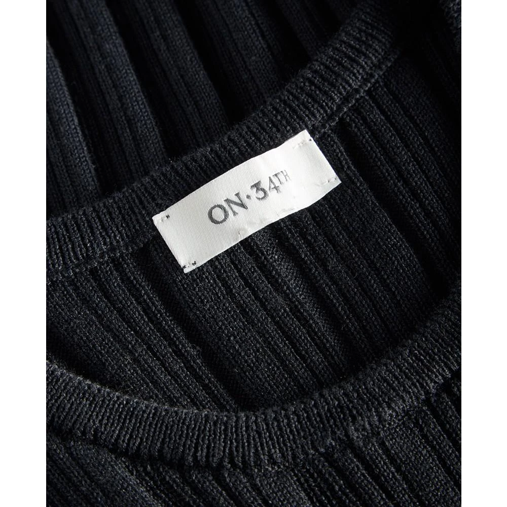 商品On 34th|Women's Ribbed Knit Tank Top, Created for Macy's,价格¥88,第3张图片详细描述