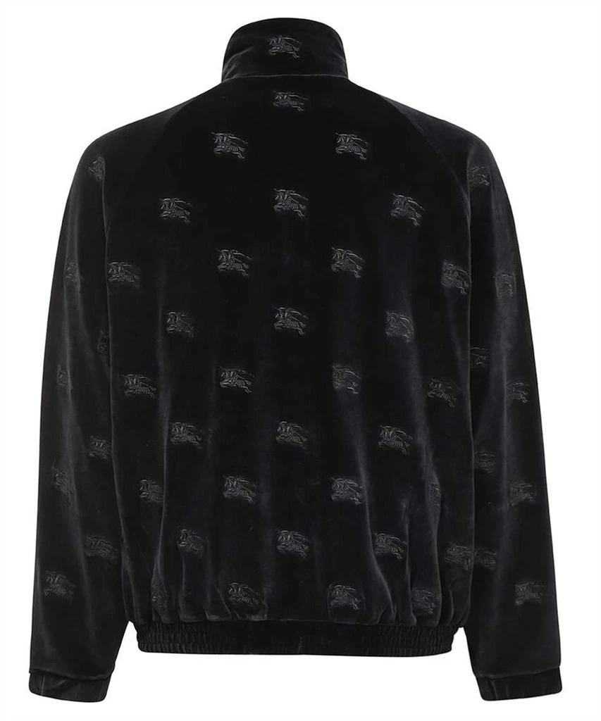 商品Burberry|Burberry ekd velvet track sweatshirt,价格¥10305,第2张图片详细描述