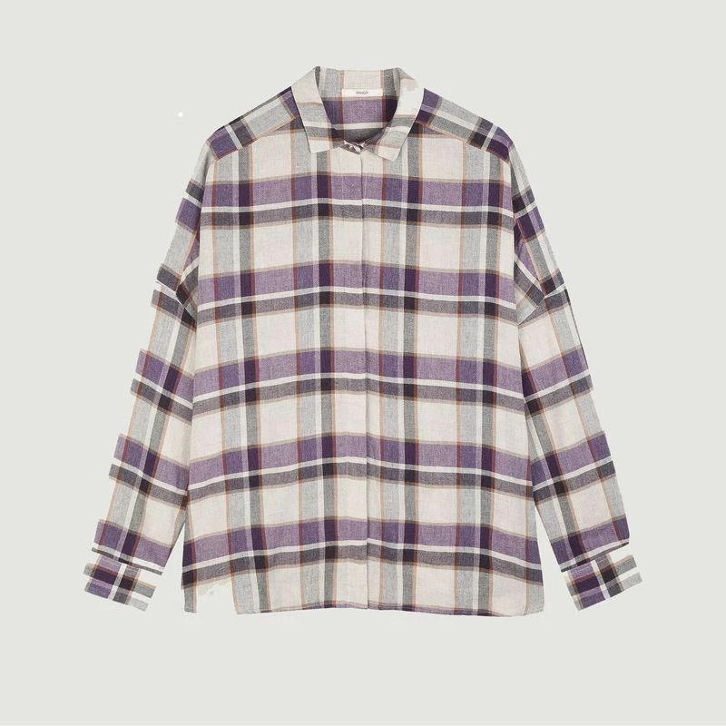 商品SESSUN|Deliwool shirt Craft violet Sessùn,价格¥843,第1张图片