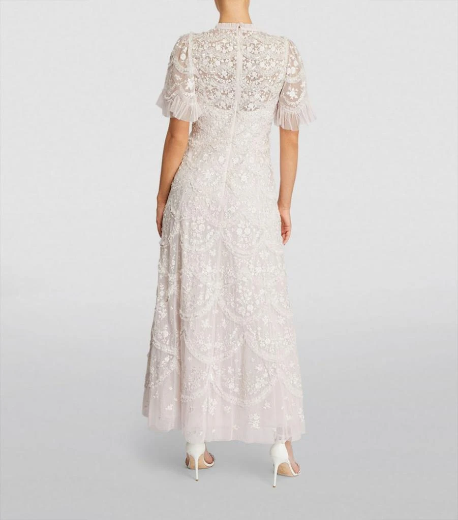 商品Needle & Thread|Lily Bloom Midi Dress,价格¥3795,第3张图片详细描述