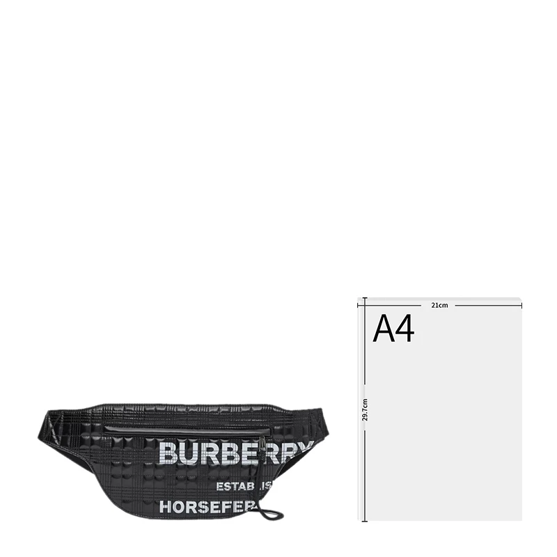 Burberry 博柏利Horseferry 印花涂层帆布布鲁摩腰包 8028160 商品