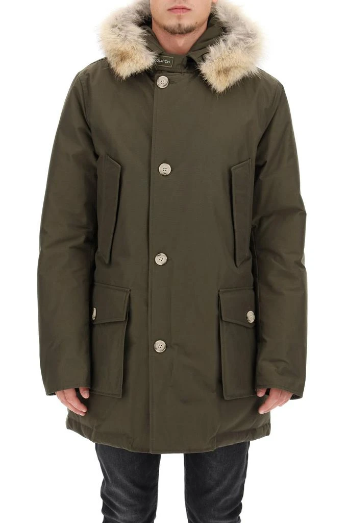 商品Woolrich|Woolrich artic df parka with coyote fur,价格¥4255,第2张图片详细描述