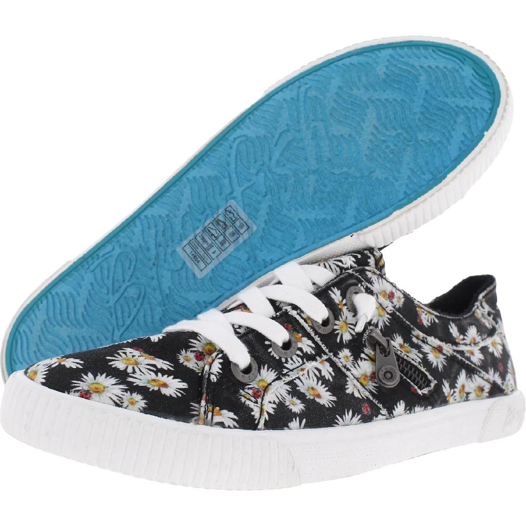 商品Blowfish|Blowfish Womens Canvas Slip On Platform Sneakers,价格¥130,第3张图片详细描述