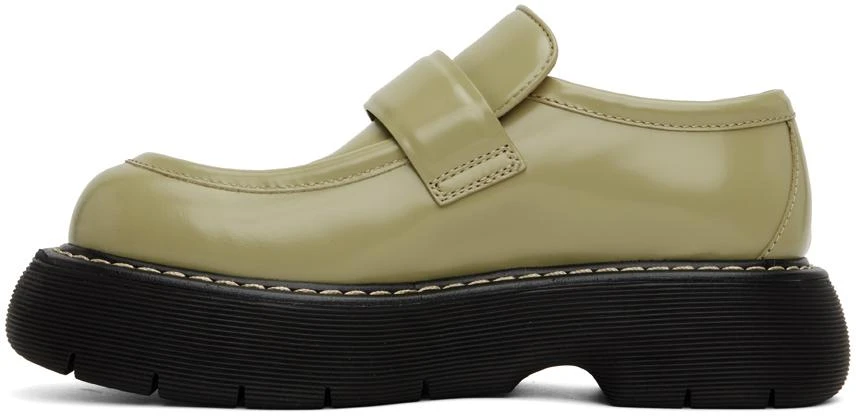 商品Bottega Veneta|Green Swell Loafers,价格¥9847,第3张图片详细描述