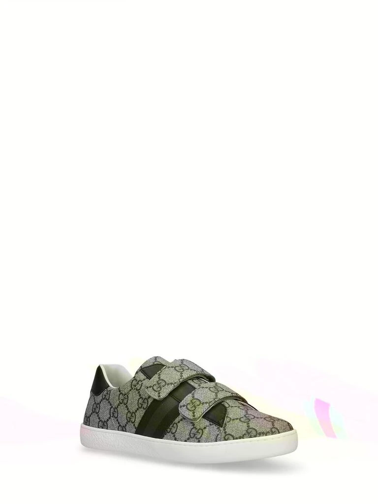 商品Gucci|Gg Supreme Leather Blend Sneakers,价格¥3549,第2张图片详细描述