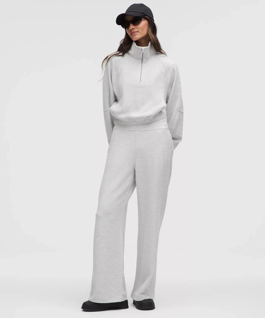 Scuba Mid-Rise Wide-Leg Pant *Waffle 商品