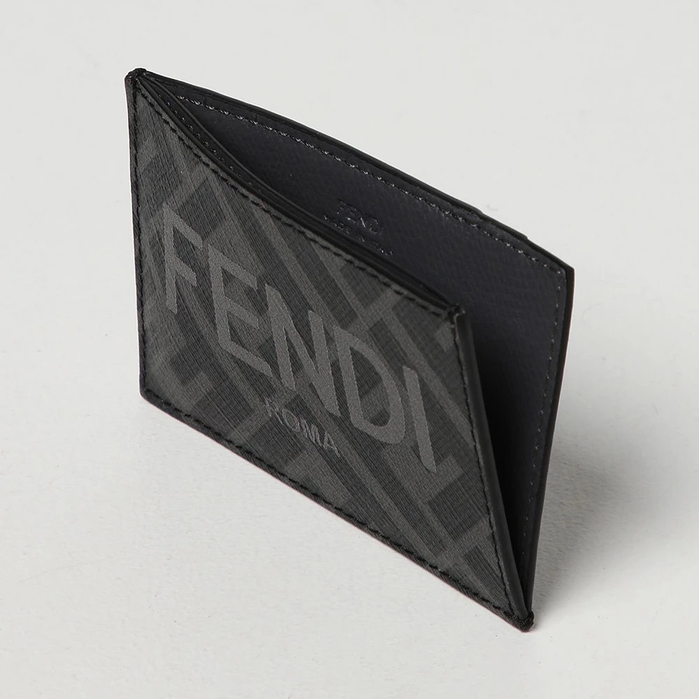 FENDI 男士灰色皮革卡夹 7M0328-AJJ8-F0TUH 商品