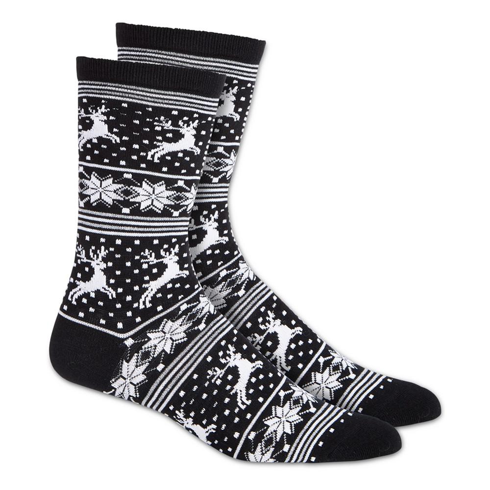 Women's Holiday Crew Socks, Created for Macy's商品第1张图片规格展示