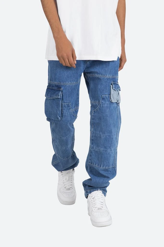 V244 Cargo Baggy Denim - Blue 商品