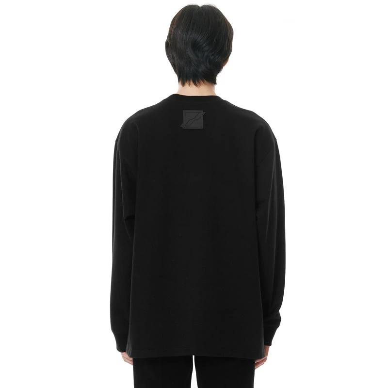 WE11DONE 男女同款黑色徽标圆领卫衣 WD-TT3-21-537-U-BK 商品