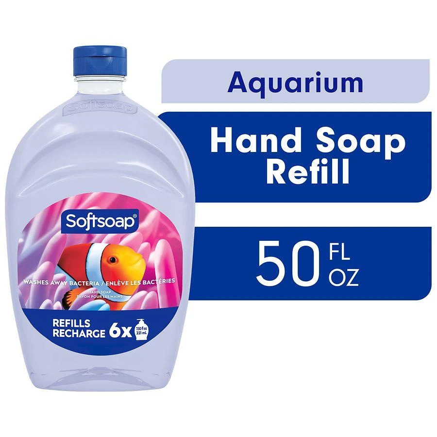 商品Softsoap|Liquid Hand Soap Refill Aquarium,价格¥45,第2张图片详细描述
