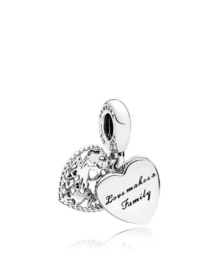 商品PANDORA|Sterling Silver & Enamel Love Makes a Family Charm,价格¥408,第1张图片
