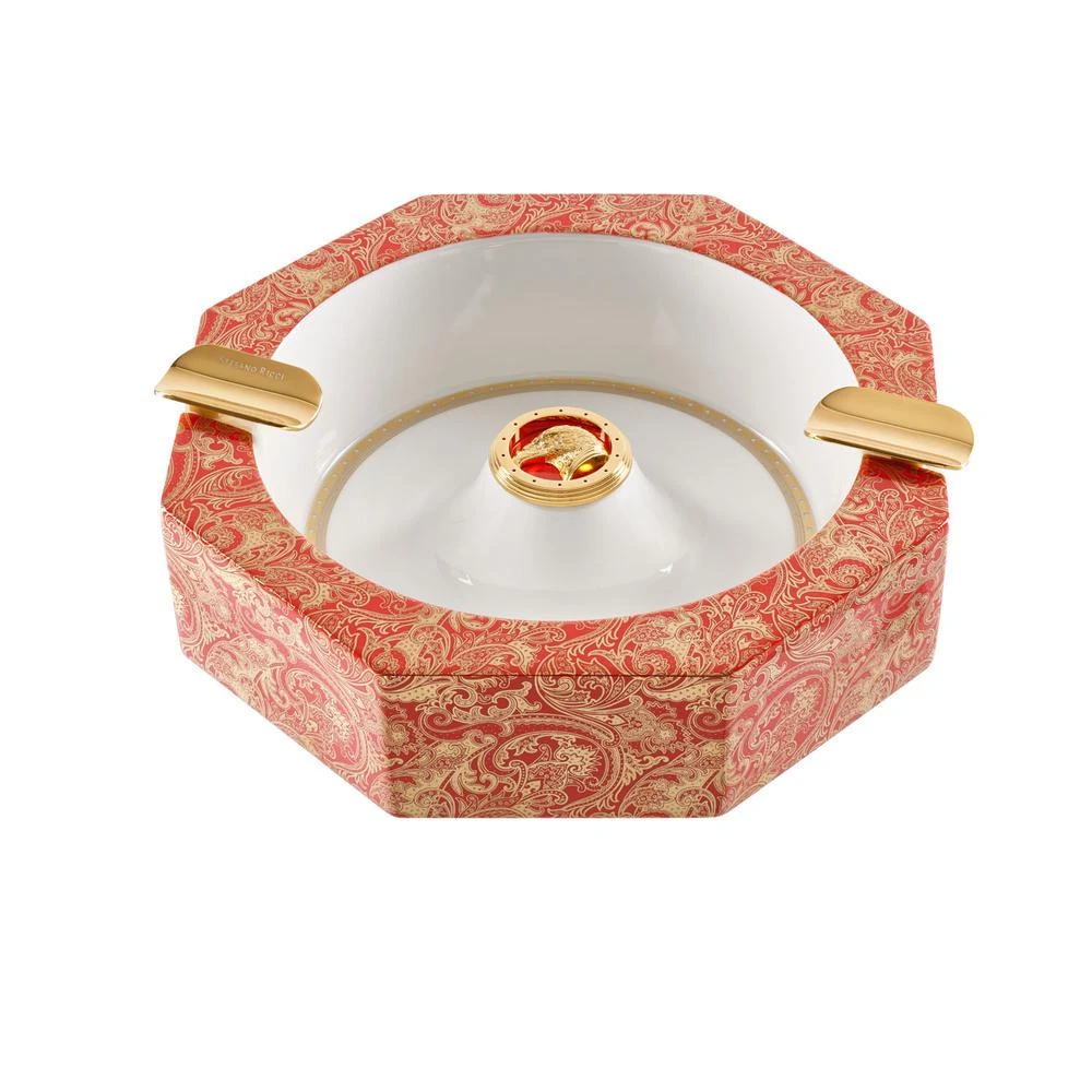 包邮包税【预售7天发货】 STEFANO RICCI 史蒂芬 24春夏 男士 家居用品 瓷质雪茄烟灰缸 OAP18O-VELIN6.1036 商品