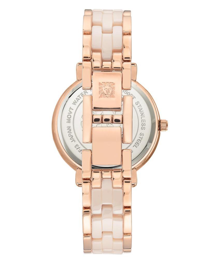 商品Anne Klein|Premium Crystal Accented Ceramic Bracelet Watch,价格¥1127,第4张图片详细描述
