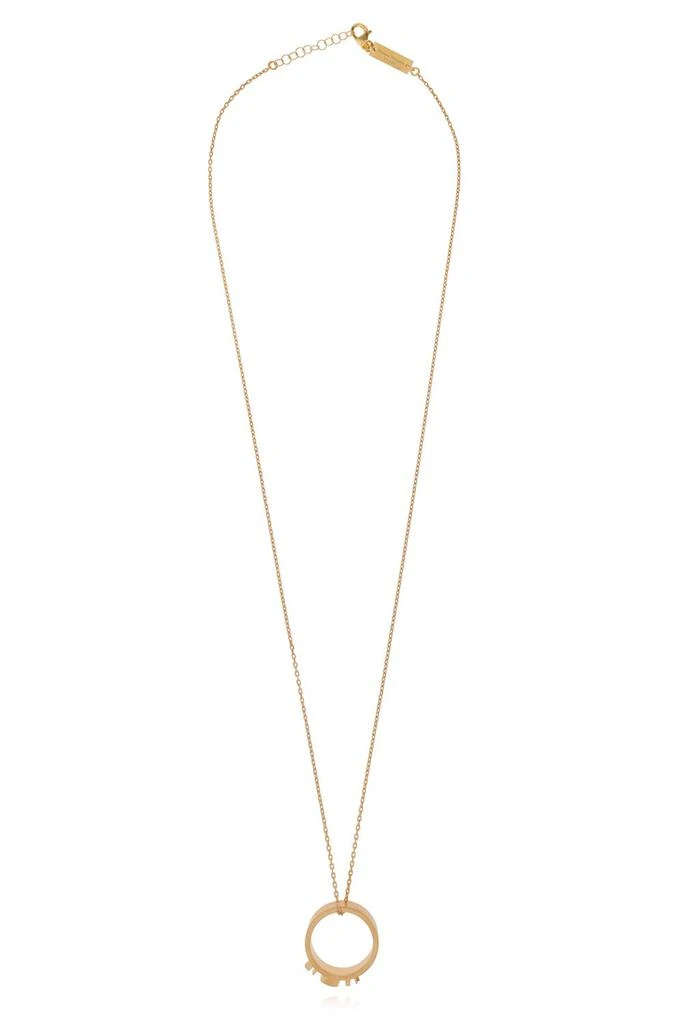 商品MAISON MARGIELA|Maison Margiela 11 Ring Rolo Chained Pendant Necklace,价格¥2834,第1张图片