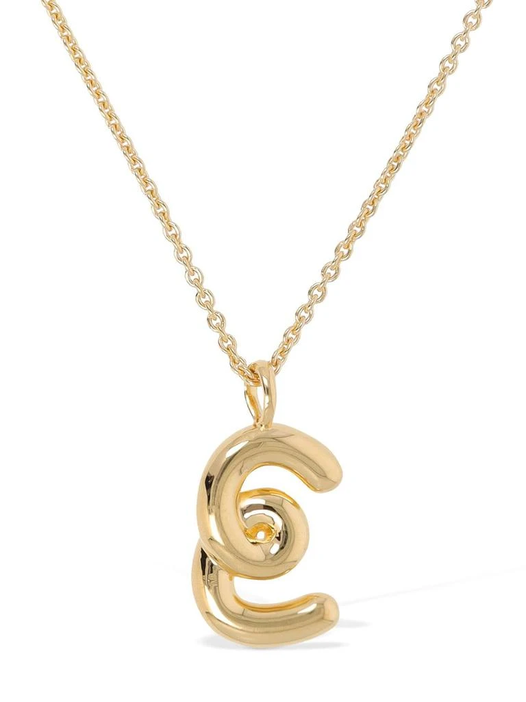 商品Missoma|Curvy Molten "e" Pendant Necklace,价格¥858,第1张图片