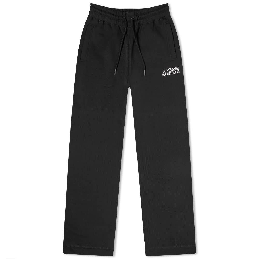 商品Ganni|GANNI Software Logo Straight Sweat Pant,价格¥477,第1张图片