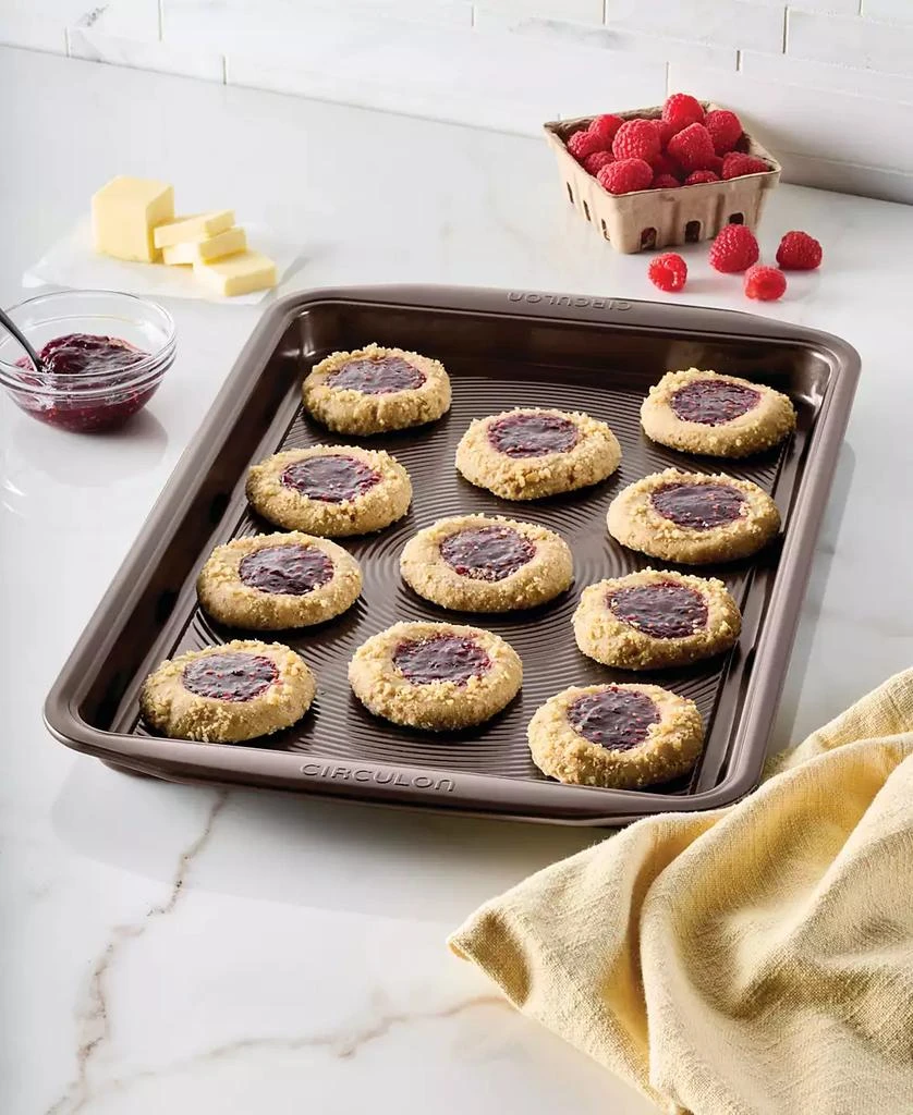 Symmetry Nonstick Chocolate Brown 10" x 15" Cookie Pan 商品
