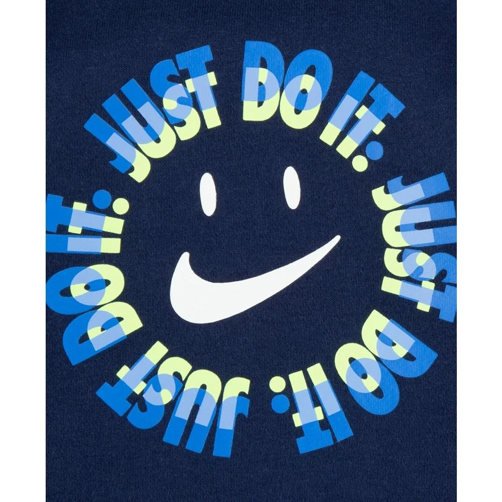 商品NIKE|Baby Boys Just Do It Happy Sweatshirt and Joggers, 2 Piece Set,价格¥73,第4张图片详细描述