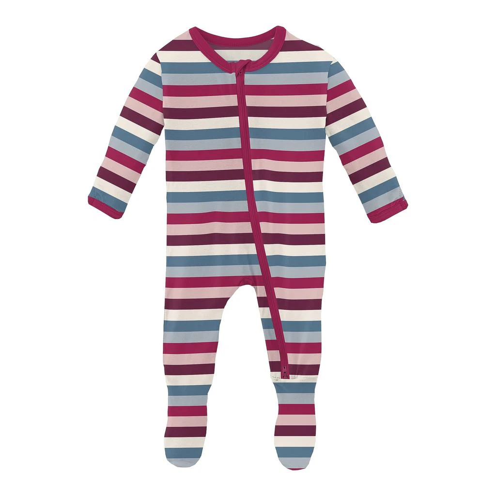 商品KicKee Pants|Print Footie with Two-Way Zipper (Infant),价格¥272,第1张图片详细描述