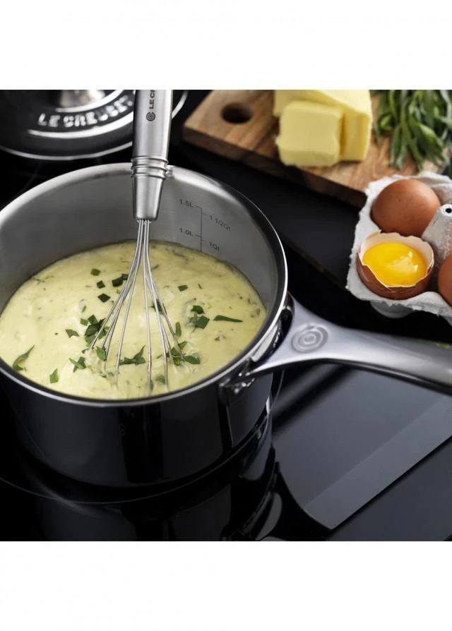 商品Le Creuset|Signature stainless steel saucepan with lid and helper handle 20cm,价格¥1999,第4张图片详细描述
