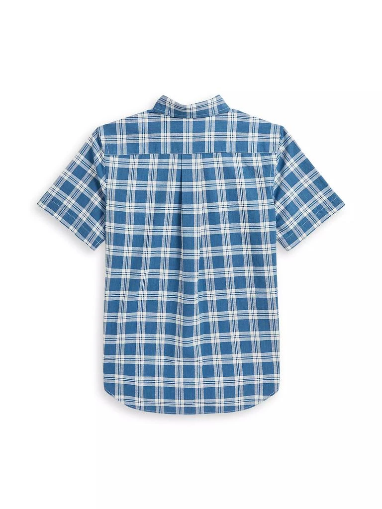 商品Ralph Lauren|Little Boy's & Boy's Plaid Short-Sleeve Shirt,价格¥226,第3张图片详细描述