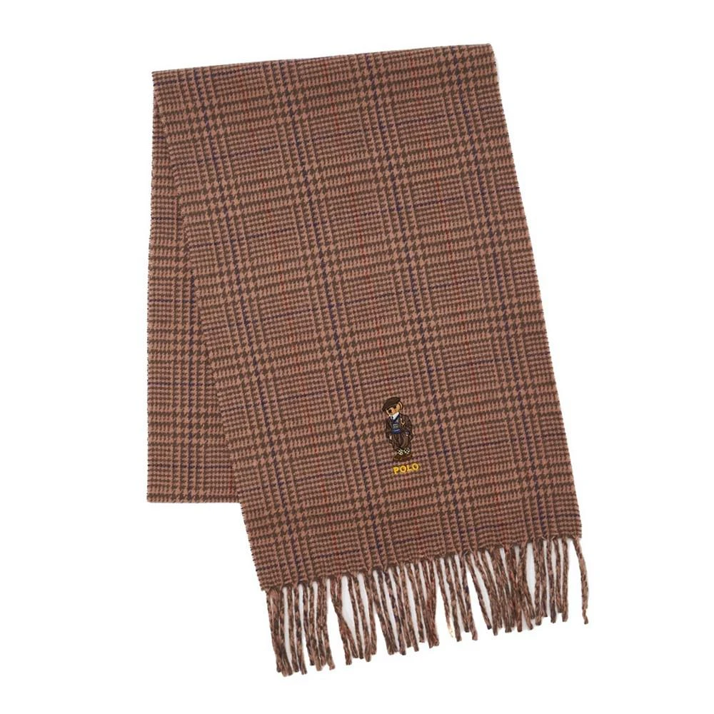 商品Ralph Lauren|Men's Heritage Bear Gents Scarf,价格¥658,第1张图片