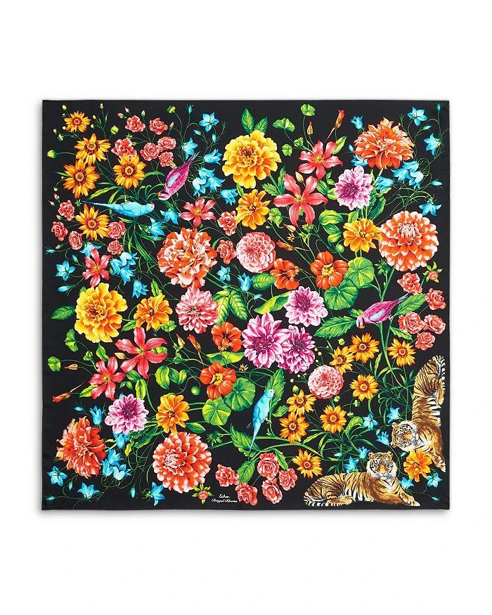 商品Echo Design|Bengal Blooms Silk Scarf,价格¥1177,第1张图片详细描述