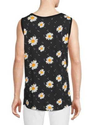 商品WeSC|Floral Sleeveless T Shirt,价格¥76,第2张图片详细描述