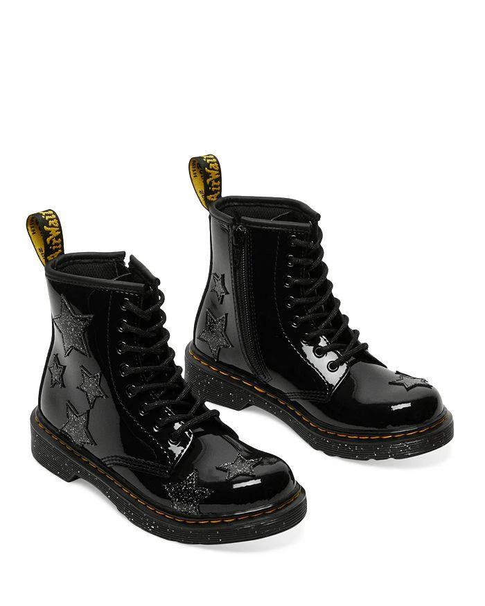 商品Dr. Martens|Girls' 1460 Star Patent Boots - Walker, Toddler, Little Kid,价格¥292,第4张图片详细描述