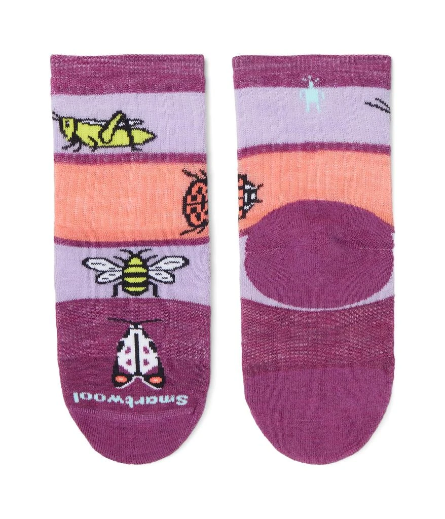 商品SmartWool|Hike Full Cushion Garden Bugs Pattern Crew Socks (Toddler/Little Kid/Big Kid),价格¥135,第1张图片详细描述