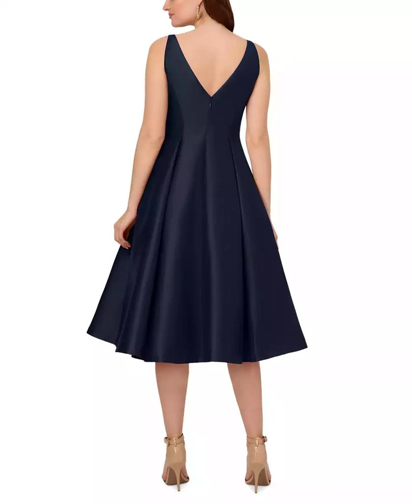 Women's Boat-Neck A-Line Midi Dress 商品