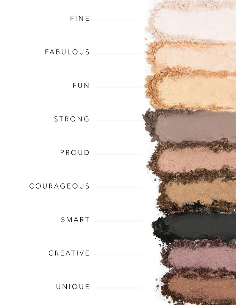 商品Realher Beauty|Eyeshadow Palette - Be Your Own Kind of Beauty,价格¥213,第2张图片详细描述