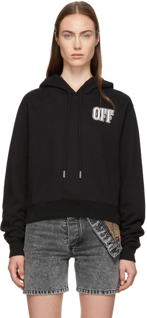 商品Off-White|Black Lips Cropped Hoodie,价格¥5768,第1张图片