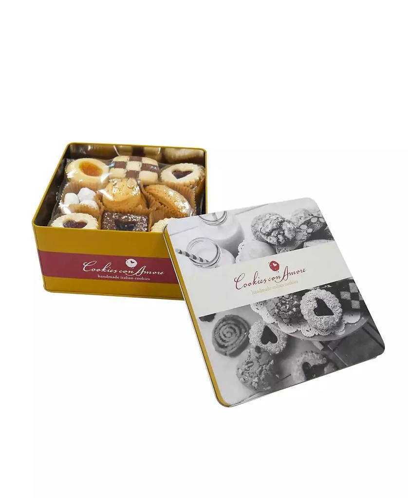 商品Cookies Con Amore|Assorted Gourmet Italian Cookies Tin,价格¥231,第1张图片