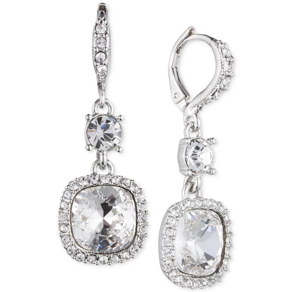 商品Givenchy|纪梵希钴蓝宝石水晶吊坠耳环Givenchy Cushion-Stone and Crystal Drop Earrings,价格¥180,第1张图片